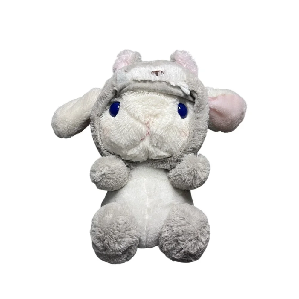 Amuse Lapizlazurin Bunny Wolf Costume Plush 10‎ inch Grey White Rabbit